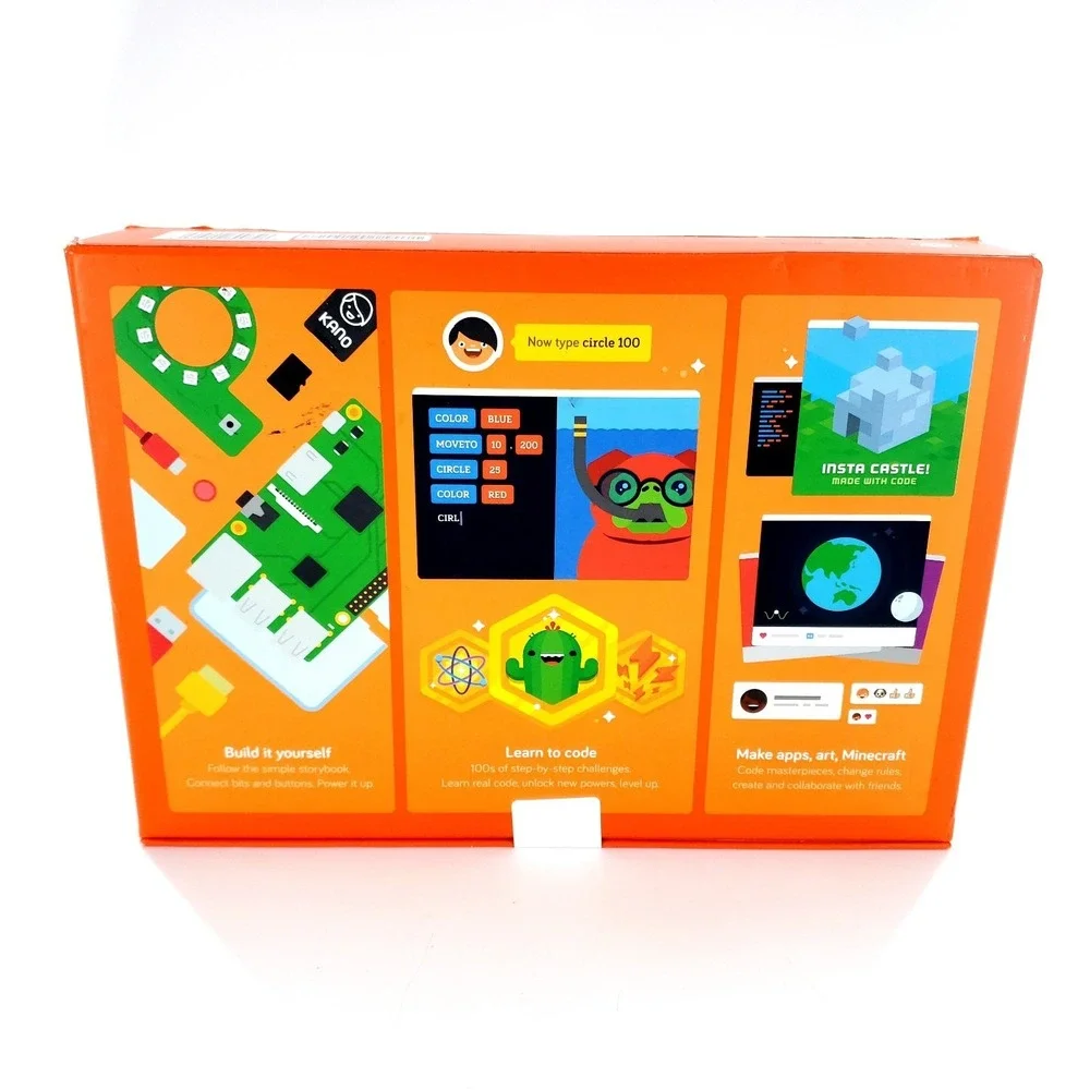 Kano Make Your Own Computer Kit Ages 6+ Learn to Code Brand New Factory Sealed